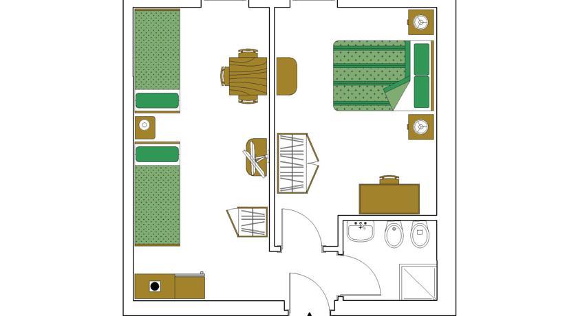 Hotel Elbele Garni Folgaria Habitación foto
